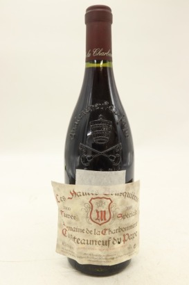 (1) 2000 Domaine de la Charbonniere Chateauneuf-du-Pape Les Hautes Brusquieres Cuvee Speciale, Rhone