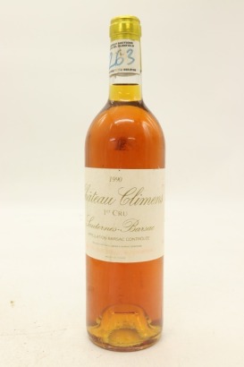 (1) 1990 Chateau Climens, Sauternes - Barsac [JR18]