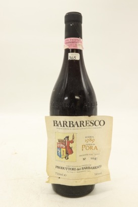 (1) 1989 Produttori del Barbaresco Pora, Barbaresco Riserva DOCG (TL)