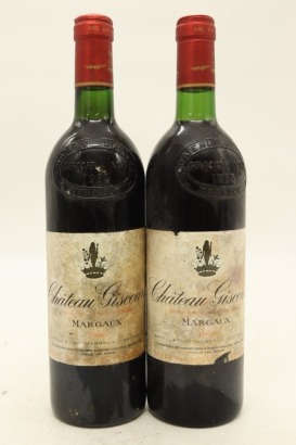 (2) 1985 Chateau Giscours, Margaux (TL)