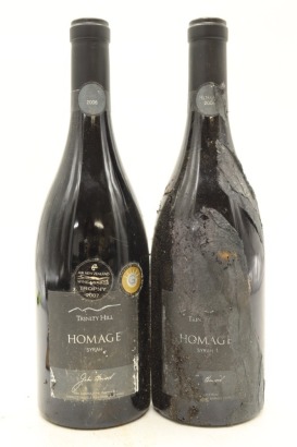 (2) 2006 Trinity Hill Homage Syrah, Gimblett Gravels (TL) [RP95]