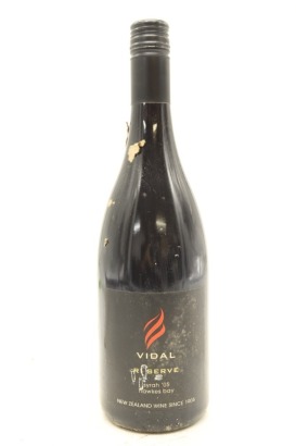 (1) 2005 Vidal Estate Reserve Syrah, Hawke's Bay (TL)