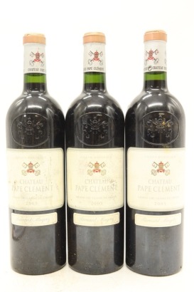 (3) 2005 Chateau Pape Clement, Pessac-Leognan [RP99] [JR16.5]