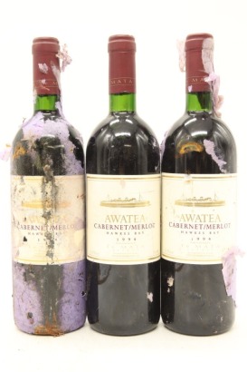 (3) 1994 Te Mata Estate Awatea Cabernets Merlot, Hawke's Bay (TL)