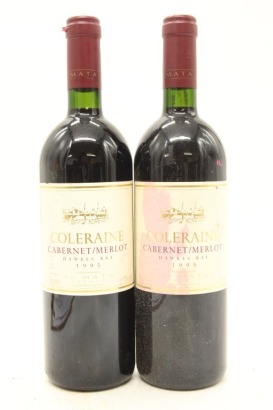 (2) 1995 Te Mata Estate Coleraine, Hawke's Bay (TL)