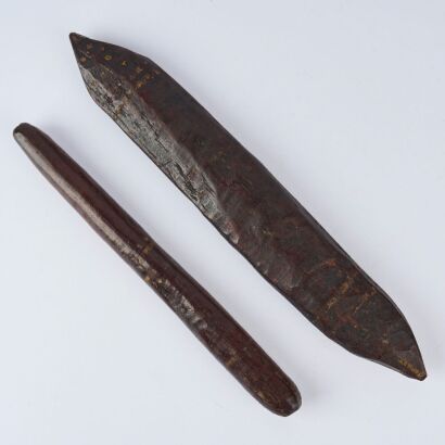 A Pair of Message Sticks, Australia