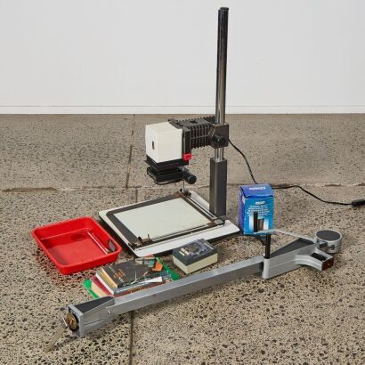A Vintage Durst Photography Enlarger Set