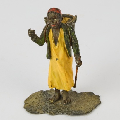 A Franz Bergmann Style Cold Painted Figure