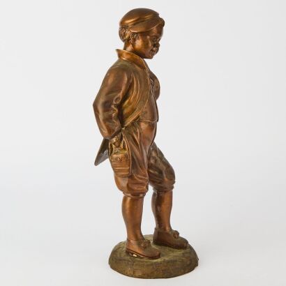 A Bronze Friedrich Goldscheider Style Sculpture