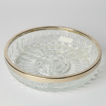 A Glass Sectioned Dish