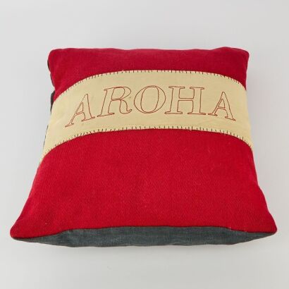 A Pure Wool 'Aroha' Cushion