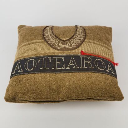 An Pure Wool 'Aotearoa' Cushion
