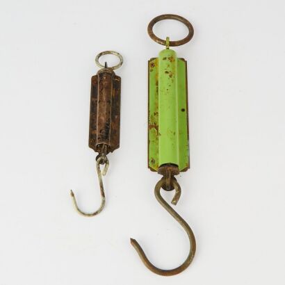 A Pair of Industrial Fish Scales