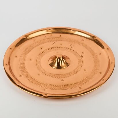 A Hand-Crafted Copper Wall Hanging
