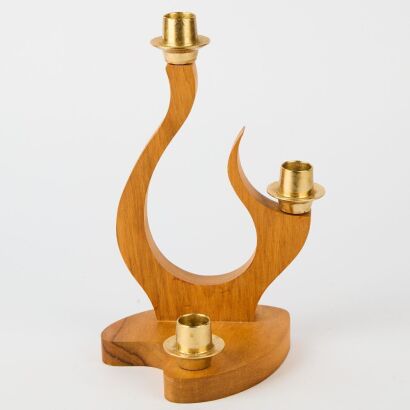 A MCM Wooden Holder