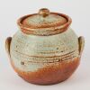 A Len Castle Shino Glaze Canister