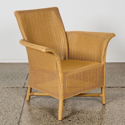 A Vintage Lloyd Loom Chair