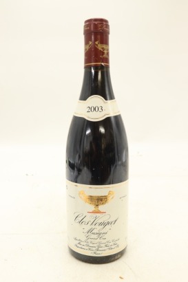 (1) 2003 Domaine Gros Frere et Soeur Clos de Vougeot Grand Cru 'Musigni', Cote de Nuits