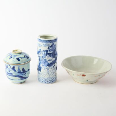 A Group of Chinese Porcelains