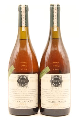 (2) 1993 Corbans Cottage Block Chardonnay, Gisborne