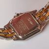Stainless Steel / 18ct Yellow Gold, Cartier, Santos Panth&egrave;re SM Quartz Wristwatch, circa 1980's - 1990's - 4