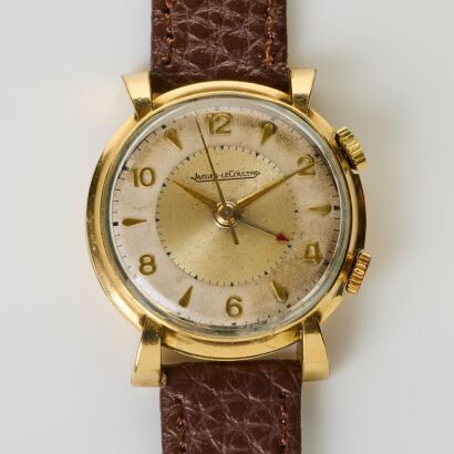 10ct Gold Filled, Jaeger LeCoultre, Pre-Memovox Calibre 601 Alarm Wristwatch, circa 1950's