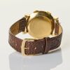 10ct Gold Filled, Jaeger LeCoultre, Pre-Memovox Calibre 601 Alarm Wristwatch, circa 1950's - 5