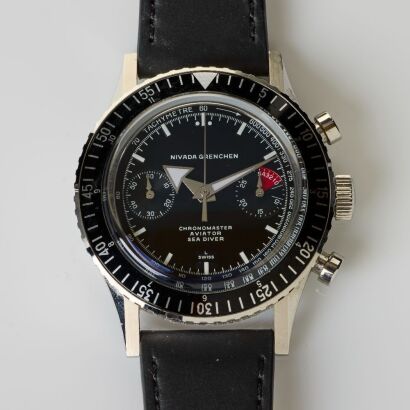 Nivada Gretchen, Chronomaster Aviator Sea Diver Chronograph Wristwatch, circa 2024