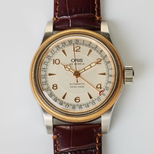 Stainless Steel, Oris, Big Crown Pointer Date Automatic Wristwatch, circa 2010's