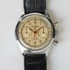 Stainless Steel, Lemania 105 Hand-wound Compact Chronograph Wristwatch, circa 1950's