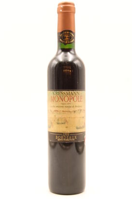 (1) 1996 Kressmann Monopole, Bordeaux, 500ml