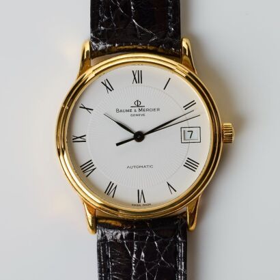 18ct Yellow Gold, Baume & Mercier Classima Executive Automatic Wristwatch, circa 2005