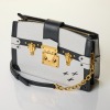 Louis Vuitton, White Epi Trunk Clutch - 2