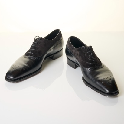 Gaziano Girling, Black Calf Kent Oxfords, Size 11 with Box