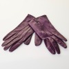 100% Leather, Purple Gloves, Size 7