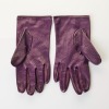 100% Leather, Purple Gloves, Size 7 - 2