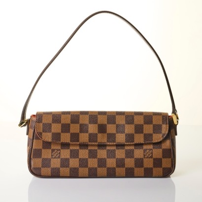 Louis Vuitton, Damier Ebene Recoleta Shoulder Bag