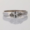18ct White Gold, 0.68ct Marquise Cut Diamond Solitaire Ring