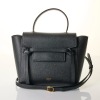 Celine, Black Grained Calfskin Nano Belt Bag