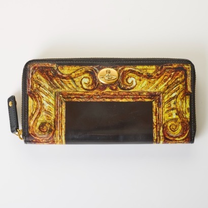 Vivienne Westwood, Black Leather Zippy Wallet
