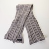 Lanvin, 100% Wool, Grey Knitted Scarf