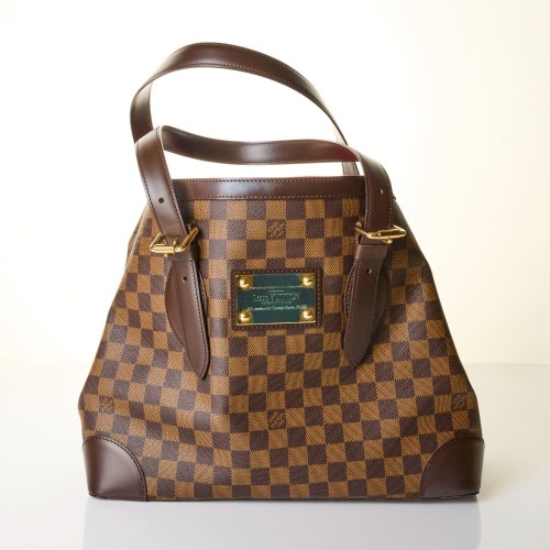 Louis Vuitton, Damier Ebene Hampstead MM Bag