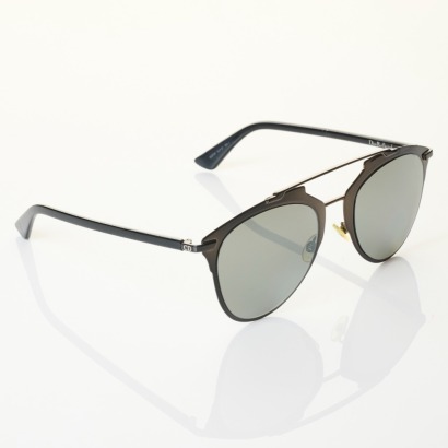 Christian Dior, M2PSF Black Dior Reflected Sunglasses with Case