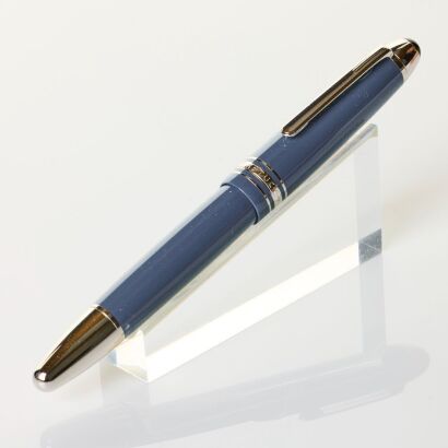 Montblanc, Meisterst&uuml;ck Blue Glacier Rollerball Pen with Box