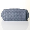 Bottega Veneta, Intrecciato Blue Leather Bag - 3