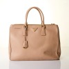 Prada, Cammeo Saffiano Lux Galleria Double Zip Tote Bag