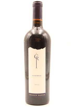 (1) 2013 Craggy Range Sophia Merlot, Gimblett Gravels [JR17] [BC98]