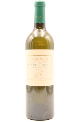 (1) 2014 Te Mata Estate Cape Crest Sauvignon Blanc, Hawkes Bay