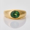 18ct Yellow Gold, 2.32ct Oval Mixed Cut Sapphire Dress Ring