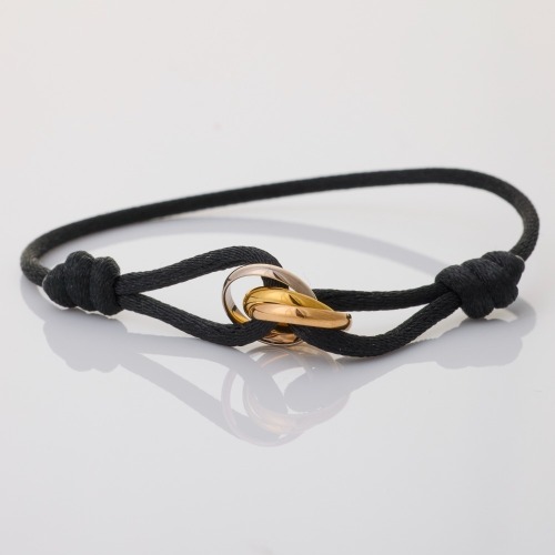 Cartier, 18ct Trinity Gold Interlocking Cord Bracelet
